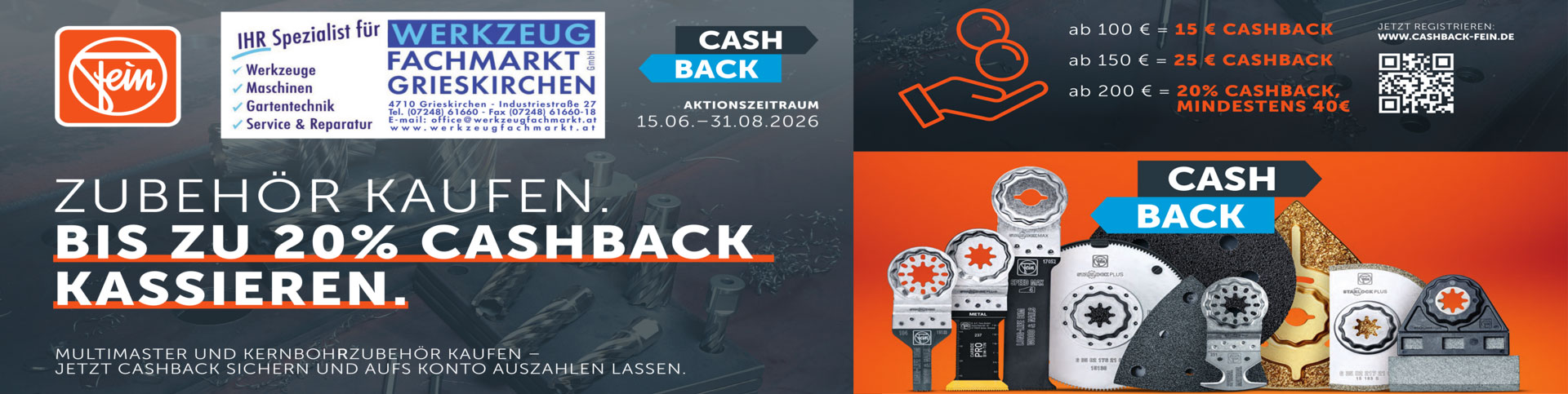 Fein Cashback-Aktion